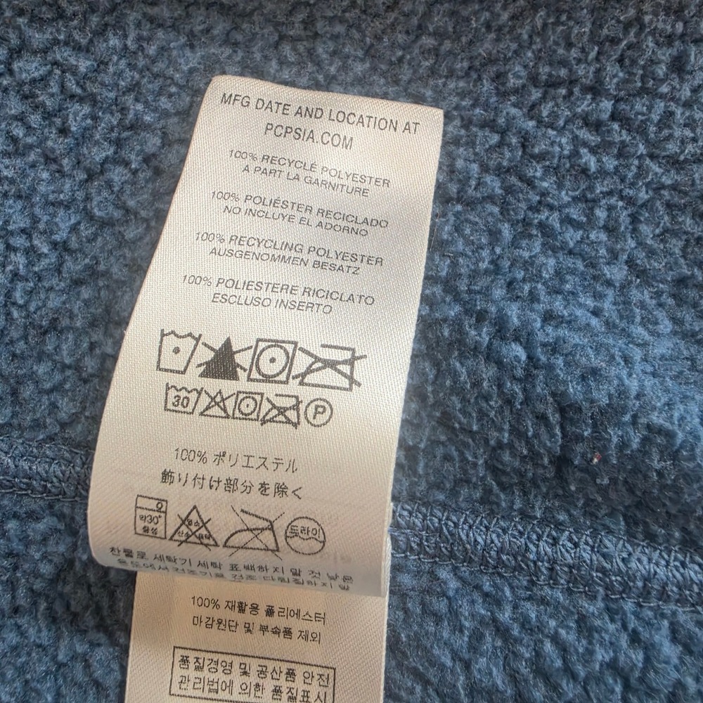 Patagonia Better Sweater Full Zip Jacket Blue Heather Fleece XS 25542 - Picture 11 of 14